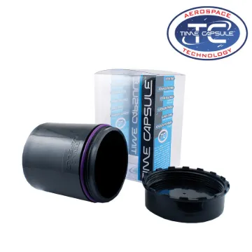 TIME CAPSULE AEROSPACE TECHNOLOGY WATERPROOF CASE SMALL BLACK