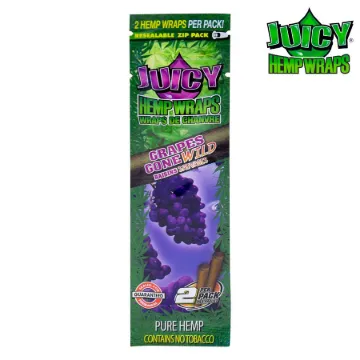 JUICY HEMP WRAPS - GRAPES GONE WILD