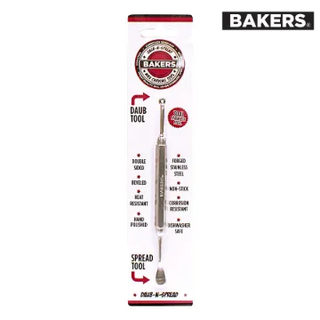 BAKERS TOOLS STAINLESS STEEL - DAUB-N-SPREAD