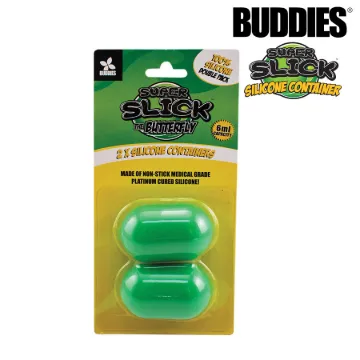BUDDIES­­ SILICONE CONTAINER - THE BUTTERFLY 6 MIL