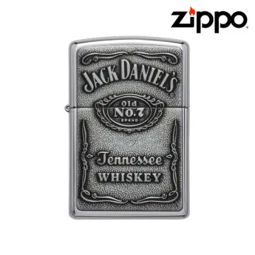 ZIPPO LIGHTER - JACK DANIELS CHROME