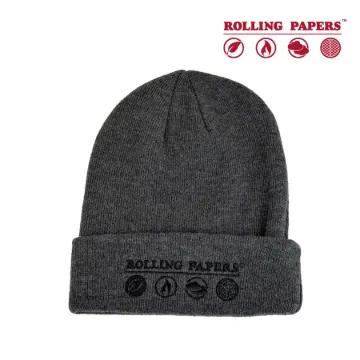 ROLLING PAPERS GREY BEANIE/TOQUE