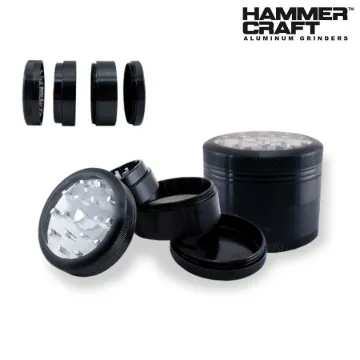 HAMMERCRAFT 4PC CLEAR TOP GRINDERS