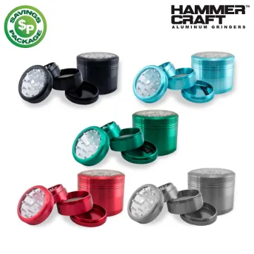 HAMMERCRAFT 2PC CLEAR TOP GRINDERS - SAVINGS PACK