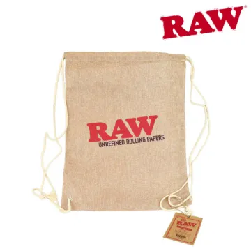 RAW DRAWSTRING BAG