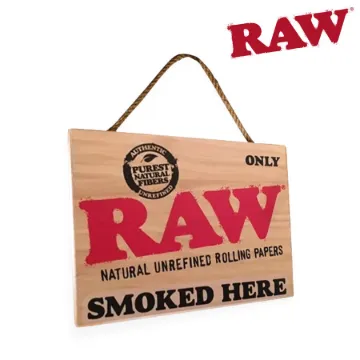 RAW WOODEN SIGN