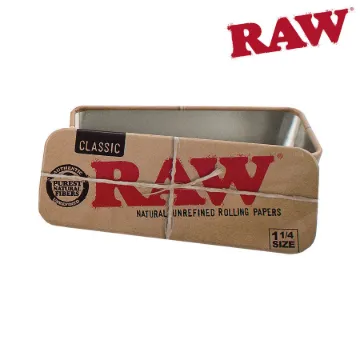 RAW METAL TIN CASE