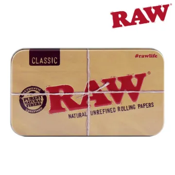 RAW METAL TIN CASE