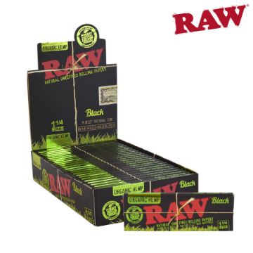 Picture of RAW BLACK ORGANIC 1¼