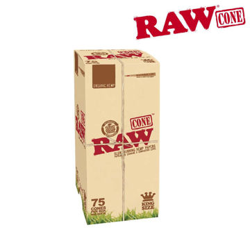 Picture of RAW ORGANIC NATURAL UNREFINED PRE-ROLLED CONES KINGSIZE