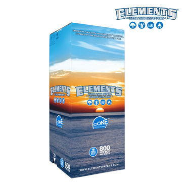 Picture of ELEMENTS ULTIMATE THIN PRE-ROLLED KINGSIZE CONES