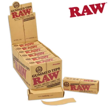 Picture of RAW TIPS - GUMMED PERFORATED