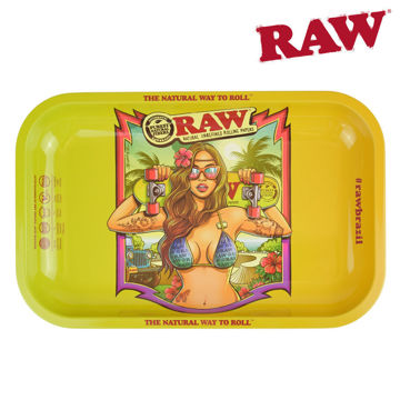 Picture of RAW BRAZIL v2 ROLLING TRAY - SMALL