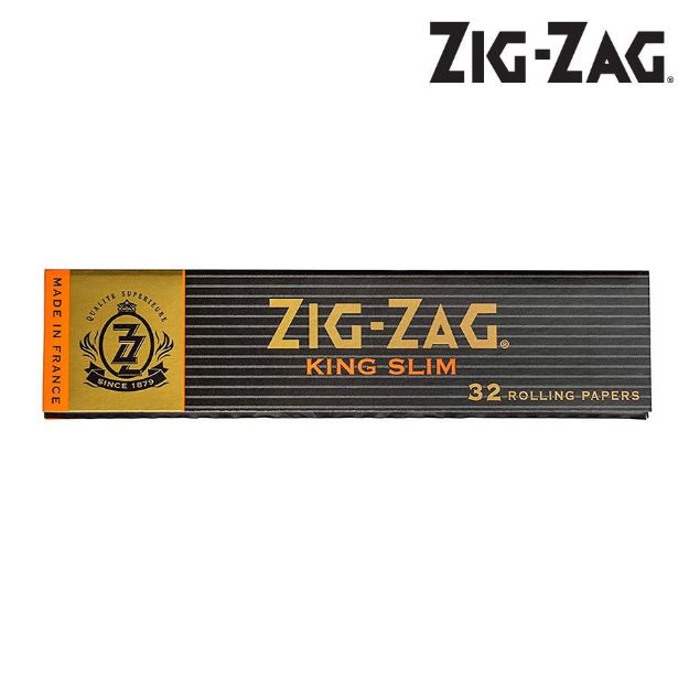 Picture of ZIG ZAG KING SIZE SLIM ROLLING PAPER, BOX/25