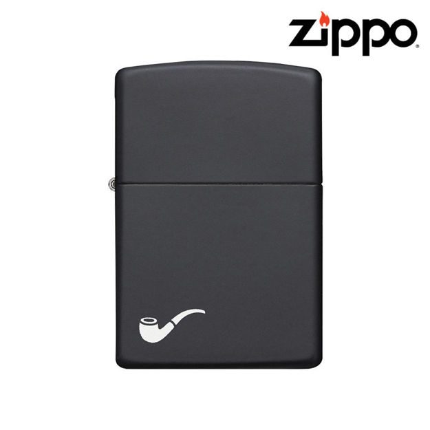 Picture of ZIPPO LIGHTER - PIPE MATTE BLACK