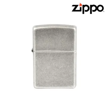 Picture of ZIPPO LIGHTER - ANTIQUE SILVER