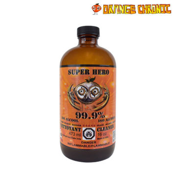 Picture of ORANGE CHRONIC SUPER HERO GLASS CLEANER - 16oz