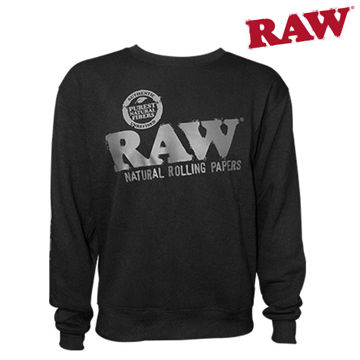 Picture of RPxRAW CREW NECK BLACKOUT SWEATSHIRT