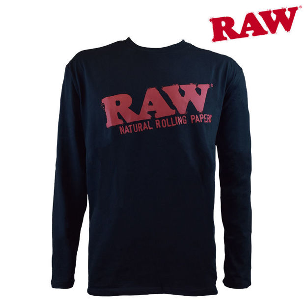 Picture of RPxRAW CREWNECK RED BRAND LONG SLEEVE