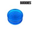 Picture of BUDDIES PLASTIC 2.25" GRINDERS w/DIAMOND TEETH & MAG, BOX/16, INCL: CLEAR, BLUE, GREEN & RED