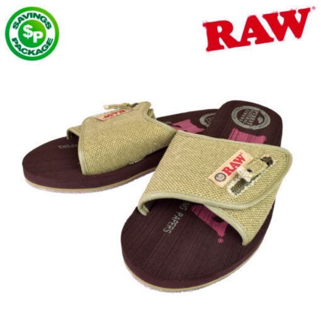 Picture of RAW LADIES RED &amp; BROWN SLIDE SANDAL v2 – STARTER PACK