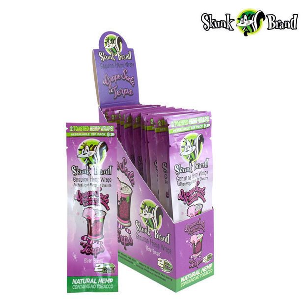 Picture of SKUNK TERP HEMP WRAPS - GRAPE SODA - DT