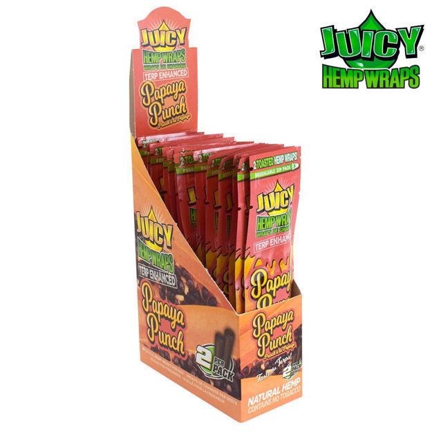 Picture of JUICY TERP ENHANCED HEMP WRAPS - PAPAYA PUNCH