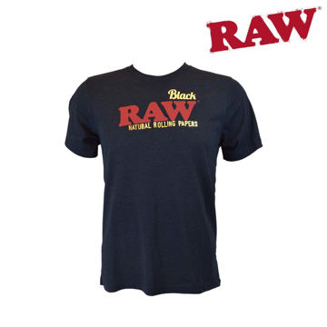 Picture of RAW BLACK GOLD FOIL T-SHIRT - SMALL