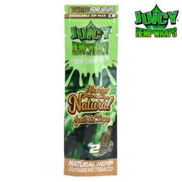 Picture of JUICY TERP ENHANCED HEMP WRAPS - NATURAL - DT