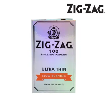 Picture of ZIG ZAG ULTRA THIN (SILVER) ROLLING PAPERS SINGLE WIDE, PACK/100, BOX/25