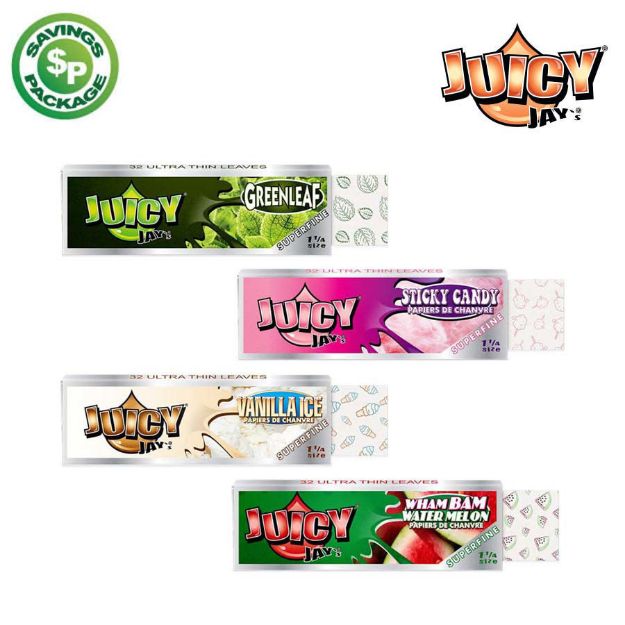 Picture of JUICY JAY SUPER FINE PAPERS 1 1/4 SIZE - PROMO PACK