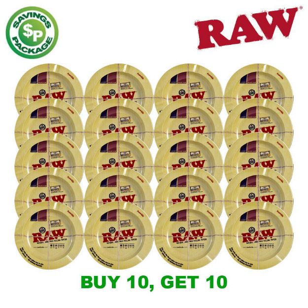 Picture of RAW METAL ASHTRAY w/MAGNET- PROMO PACK