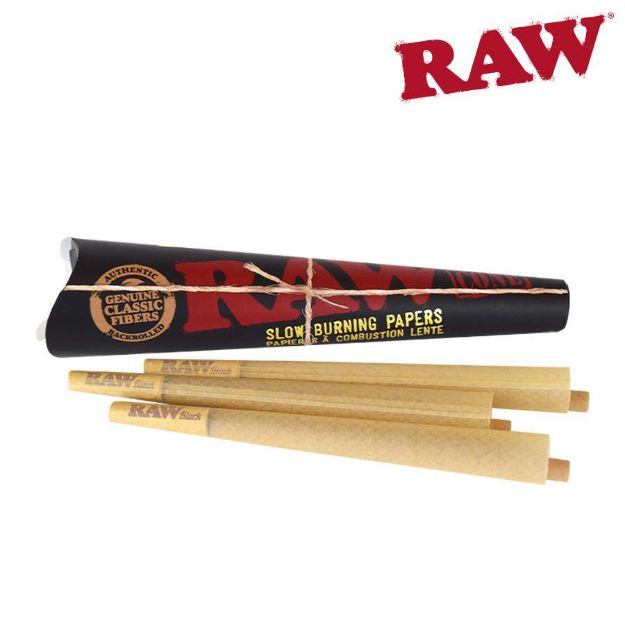 Picture of RAW BLACK CONES KING SIZE - 3PACK