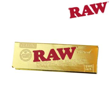 Picture of RAW CLASSIC ETHEREAL PHENOMENALLY THIN ROLLING PAPERS 1 1/4 SIZE, PACK/50, BOX/24