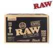 Picture of RAW BLACK NATURAL ARTISAN PRE-ROLLED CONES KINGSIZE