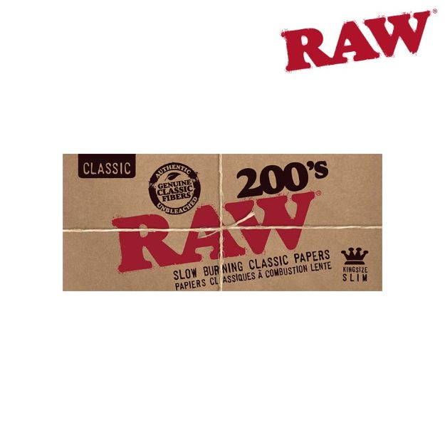 Picture of RAW KING SIZE SLIM 200’S