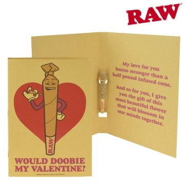 Picture of RAW DOOBIE VALENTINES DAY CARD