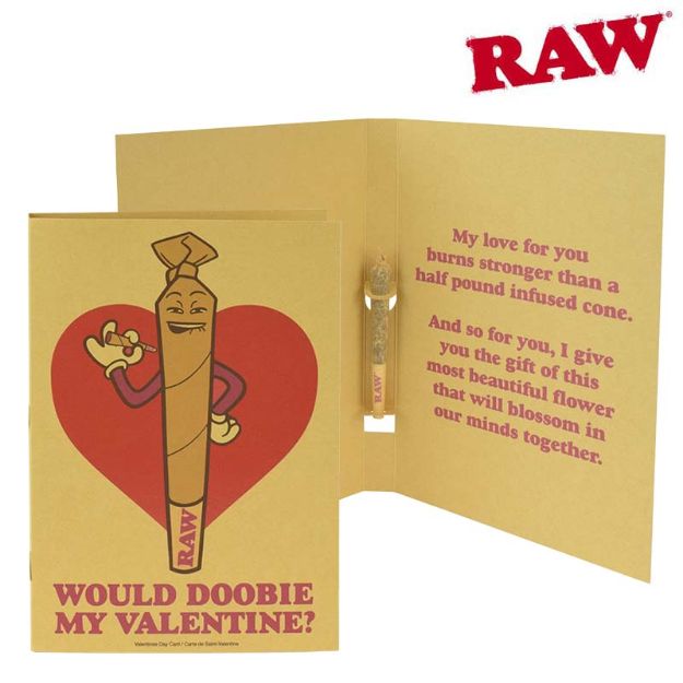 Picture of RAW DOOBIE VALENTINES DAY CARD