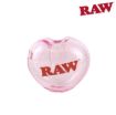 Picture of RAW GLASS CONE HEART PINK