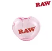 Picture of RAW GLASS PINK HEART CONE HOLDER
