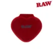 Picture of RAW GLASS PINK HEART CONE HOLDER