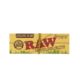 Picture of RAW ORGANIC NATURAL UNREFINED HEMP CONNOISSEUR ROLLING PAPERS with TIPS 1 1/4 SIZE, PACK/50, BOX/24