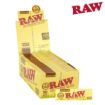 Picture of RAW ORGANIC NATURAL UNREFINED HEMP ROLLING PAPERS SINGLE WIDE SINGLE WINDOW, PACK/50, BOX/50