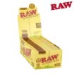 Picture of RAW ORGANIC NATURAL UNREFINED HEMP ROLLING PAPERS SINGLE WIDE SINGLE WINDOW, PACK/50, BOX/50