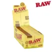 Picture of RAW ORGANIC NATURAL UNREFINED HEMP ROLLING PAPERS SINGLE WIDE SINGLE WINDOW, PACK/50, BOX/50