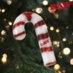 Picture of RAW GLASS CANDY CANE CONE HOLDER