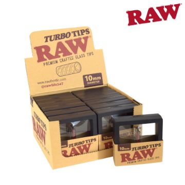 Picture of RAW GLASS TURBO TIPS - 10 MM