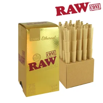 RAW ETH CONE BULK 1 1/4 75PK_CA