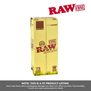 RAW ORG CONE BULK KS 75PK_DT