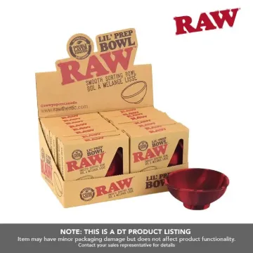 RAW LIL PREP BOWL - RED AND BLACK - DT